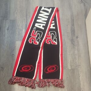 Carolina Hurricanes 25th Anmiversary Scarf NWOT